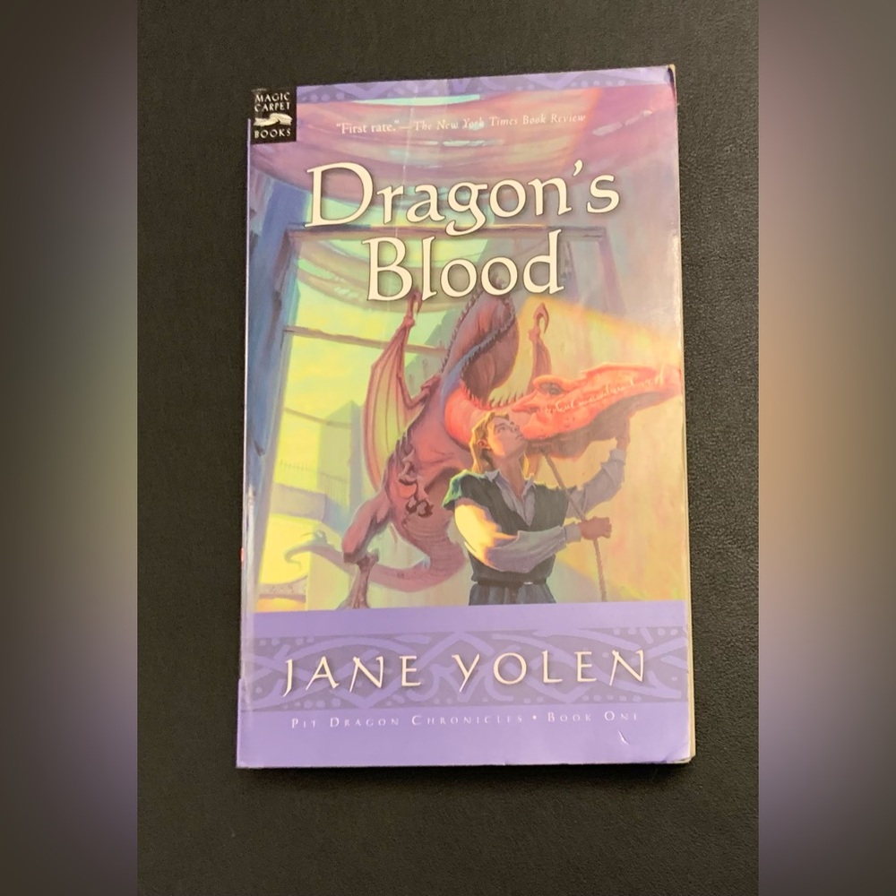 ✨5/$25✨ Dragon's Blood by Jane Yolen Book